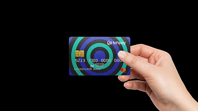 TCH Pay Card card credit finances finger fintech touch