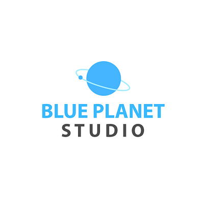 Blue Planet Studio blue graphic design logo motion graphics