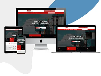 Pensla Construction website business construction design development modern professional ux web website