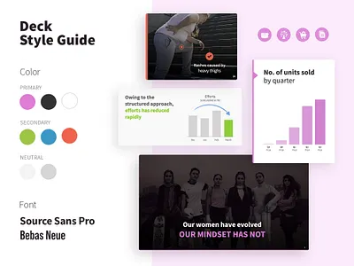 Deck Style Guide communication design deck deck design deckrooster design design guide design style graphic design information design pitch deck