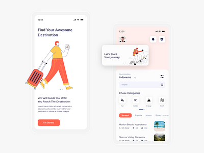 Travel App UI adobe xd app ui best shot booking app clean illustration clean ui daily inspiration daily ui illustration modern ui new ui tour app tourist app travel app travel app ui travel ui ui design project ui inspiration ui ux vector