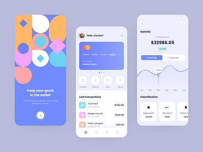 Finance | Mobile banking app bank bank app banking banking app clean finance finances financial financial app fintech mobile app mobile app design mobile design mobile ui