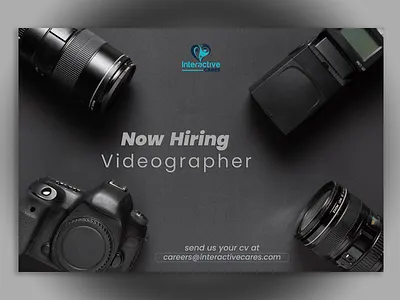 Videographer Hiring cinematographer hiring minimalistic social media post videographer