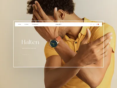 Havet Store - Watches & Accessories black concept ecommerce fashion grid interface minimal shop store typography ui ux watches website white woman