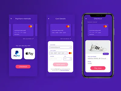 Daily UI 002 - Checkout app checkout daily ui daily ui 002 design payment ui ux web