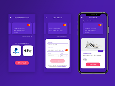 Daily UI 002 - Checkout app checkout daily ui daily ui 002 design payment ui ux web