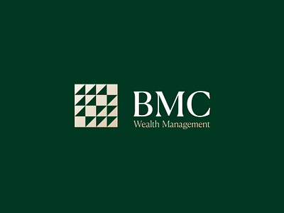 BMC Wealth // Brand Identity brand brand design branding building blocks corporate brand corporate logo finance brand financial geometric logo graphic system identity logo logo design modern logo symbol visual identity wealth management