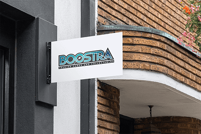 Boostra - Trading cards and collectables branding collectables graphic design logo vector wordmark