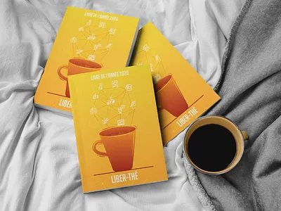 A Book cover design for "LIBER-THE". art book cover design branding design graphic design illustration logo minimal ui vector