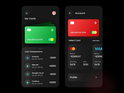 Wallet App Design | Etelligens graphic design ui