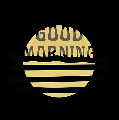 Morning! colour graphic design illustration studio typography