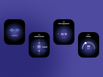 Metronome App ui