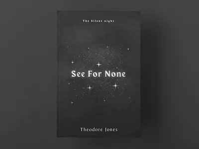 A Book Cover design of "See for None". art book cover design branding design graphic design illustration logo minimal ui vector