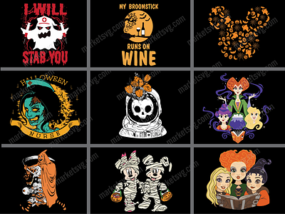 Halloween T-Shirt branding cat t shirt cricut design graphic design halloween halloween tshirt illustration logo svg t shirt tshirt vector