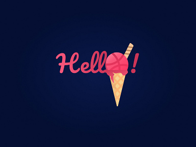 Hello Dribbble! design icon illustration ux