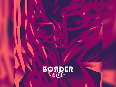 Border City Festival branding illustration typedesign typography vector