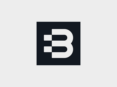 B - build b branding build building connect construction integrate logo mark minimal monogram service symbol typography