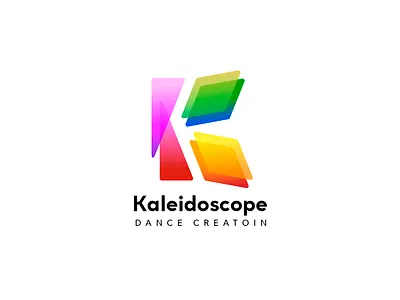 Kaleidoscope logo app branding design icon illustration logo typography ui ux vector