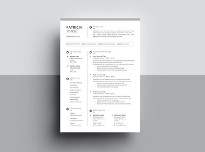 Resume/CV Template doc resume