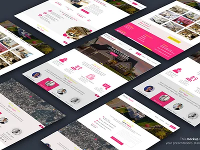 Real Estate Website Tamplate best ui design graphic design photoshop design realestate ui ui design ui design project ui realstate web tamplate uiux design ux website tamplate