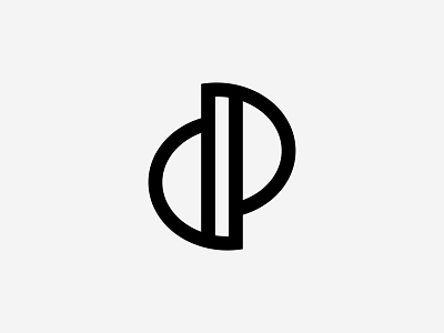 d + p branding creative design dp dp logo flat logo graphic design icon identity illustration logo logotype mark minimalist logo monogram symbol unique vector