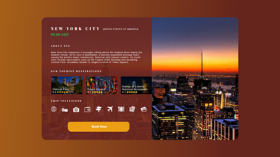 Travel agency website design concept app landing page travel ui ux web website