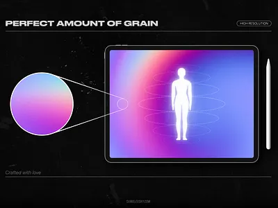Grainy Backgrounds - 100 Retro Gradients Pack abstract artistic aura background blur blurry colorful cover design digital distorted download funky gradient grain graphic graphics holographic iridescent photoshop