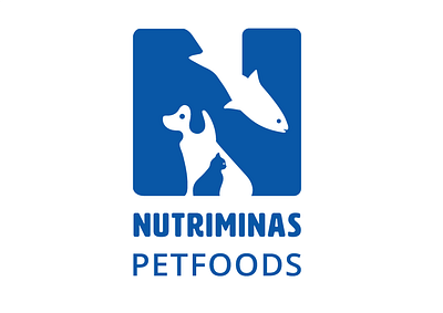 Nutriminas Pet foods branding design graphic design icon illustration logo logo design typography ui vector