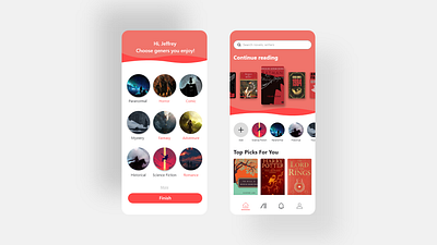 Stories reader phone app design concept amazon kindle app apps books e reader kindle ui ux wattpad web website websites