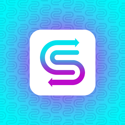 CS - Brand Identity // Mobile Icon app icon brand identity design icon logo logomark typeface vibrant