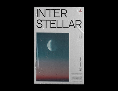 Interstellar 🚀 branding design graphic design illustration logo typography vector