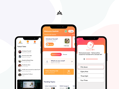 Speaking Practice - Mobile App Design