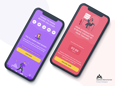 Assignment Openers illustration mobile design ui ux