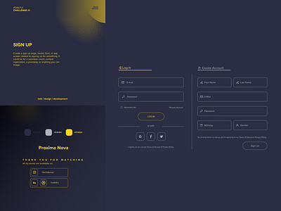 #DailyUI - Login - Vadim Kunafin [Challenge #1] adobe illustrator adobe illustrator cc adobe photoshop adobe photoshop cc app challenge dailyui design figma illustrator ui