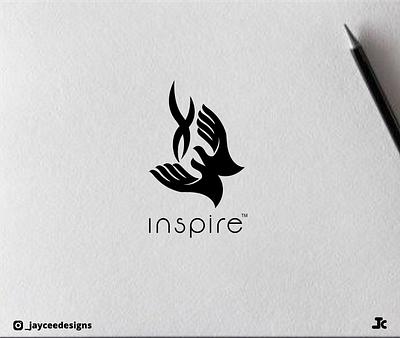 INSPIRE branding design graphic design logo logo design minimal vector