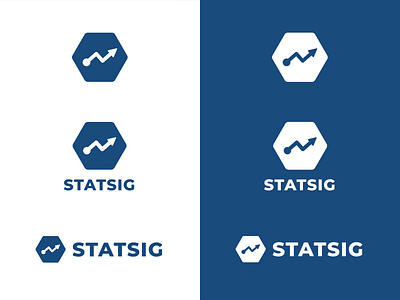 Statsig Logo Variations design logo ui ux