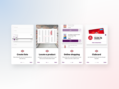 Onboarding screens ui