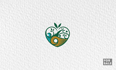 Love Ecology branding design ecology go green illustration logo logo design logo designer logodesign logotype love vector