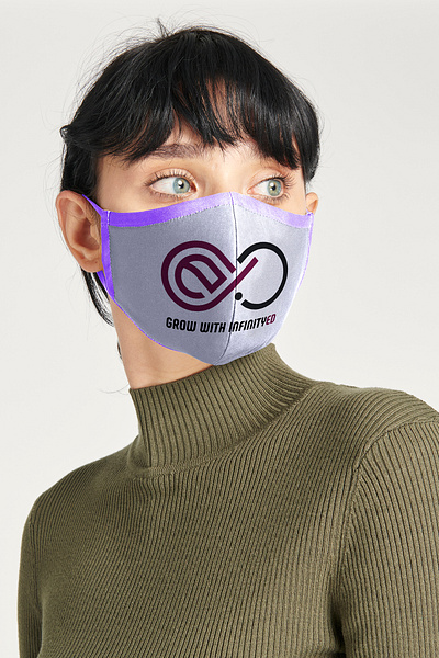 Branded Face Masks apparel apparel design branding face mask graphic design logo