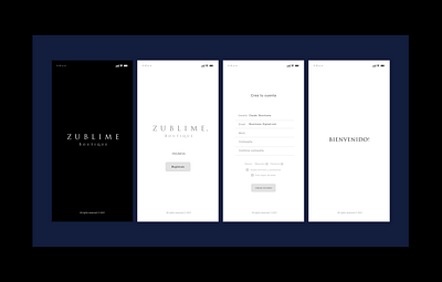 Shopping App. concept (ZUBLIME) appdesign builtforhumans digitalproduct fashionlovers shoppingapp ui uiux userinterface ux