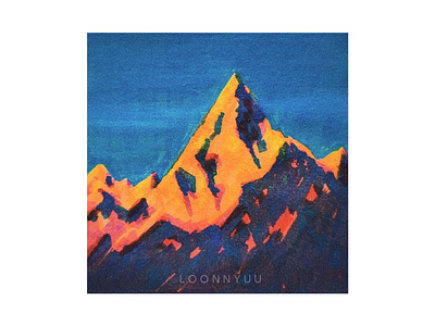 Mountain Doodle color color sketch daily drawing daily sketch doodle drawing freehand sketching illustration landscape sketch sketch sketching style