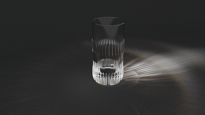 water glass which cat love to break cinema4d redshift