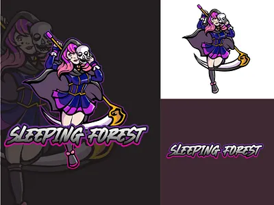 Custom sleeping forest logo esports acces angel character customillustration deadangel finaltouches forest graphic design mobilelegendcharacter record redhawk rock ruby shopee sleeping sleepingforest trend women wonderwomen