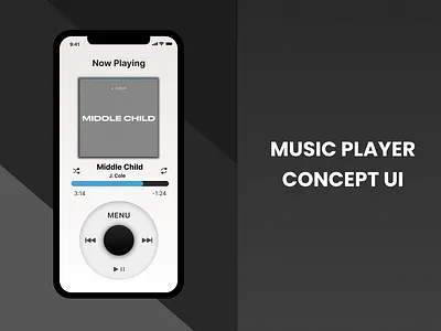 Music Player Concept UI app branding design figma mobile ui ux
