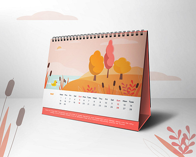 My Illustration for a Calendar calendar design illustration illustrator vector