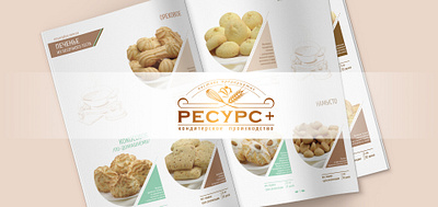 Development of catalog design for Resource + branding brochure catalog catalog design fabric catalog design design graphic design icon illustration logo minimal typography vector