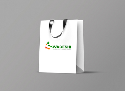 Food logo Design with letter S isolated