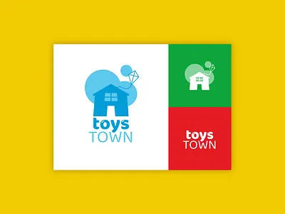 Daily Logo Challenge - Toys Town branding daily logo challenge design graphic design logo logo design toys