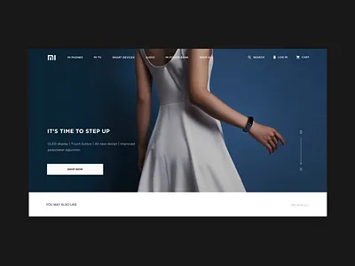 Xiaomi E-commerce design | Lazarev. adaptive brand clean concept design devices ecommerce home page list popular products ui ux web xiaomi