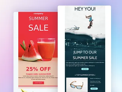 Summer email template design email email editor email marketing email template gmail template